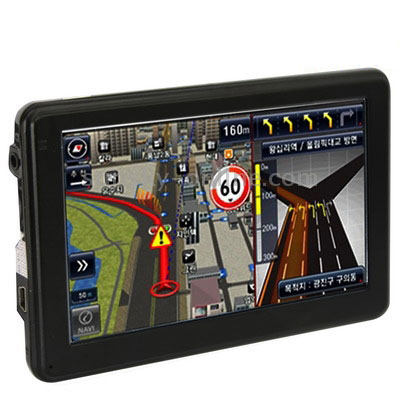 5.0 inch TFT Touch-screen Car GPS Navigator Free 2GB TF Card and Map - Click Image to Close